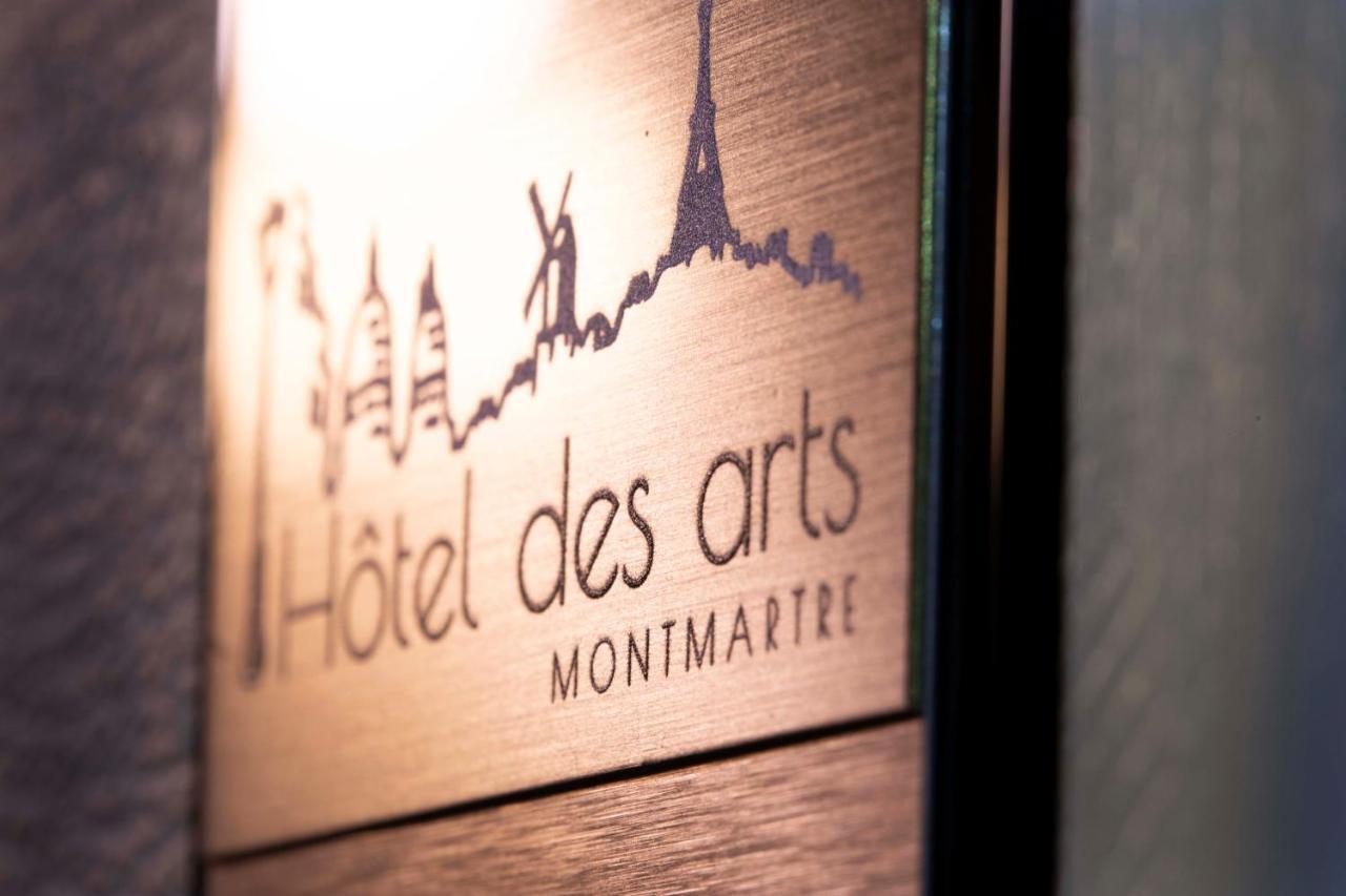 Hôtel des Arts Montmartre Paris Exterior foto